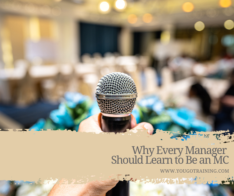 Why Every Manager Should Learn to Be an&nbsp;MC