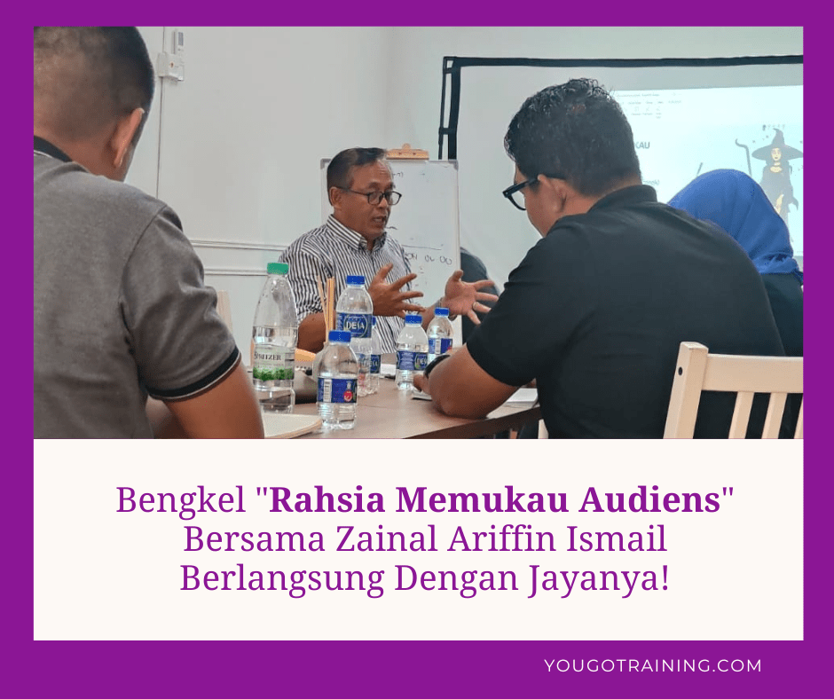 Bengkel “Rahsia Memukau Audiens” Bersama Zainal Ariffin Ismail Berlangsung Dengan&nbsp;Jayanya!