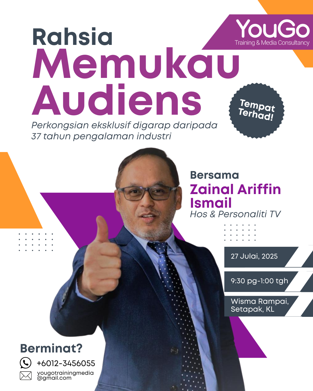 Bukan Sekadar Bercakap — Seni Memukau Audiens Kini Dibongkar!